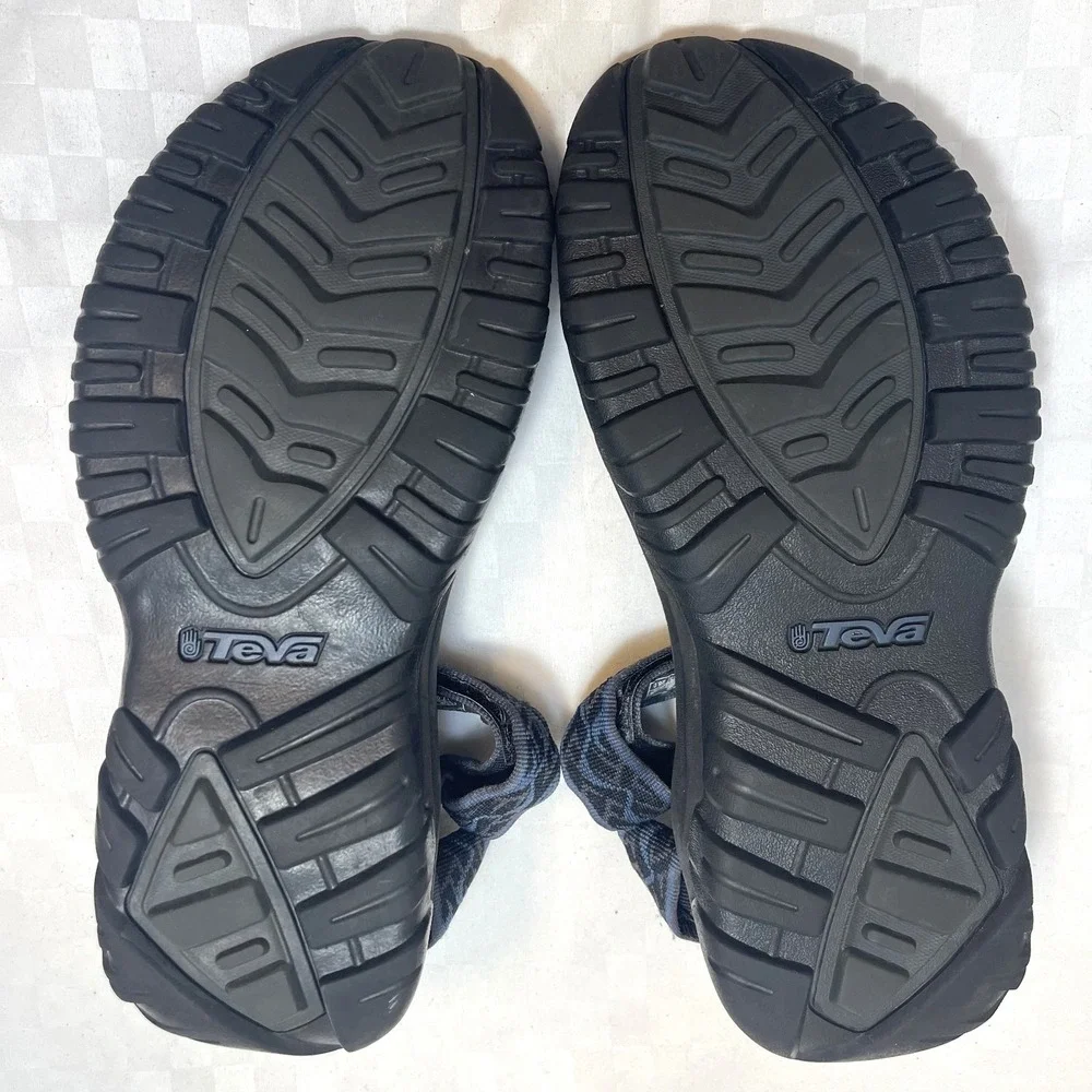 Teva Hurricane 4 Outdoor Sandals Blue Black Mens 8 Womens 9‎ UK 7 EU 40.5